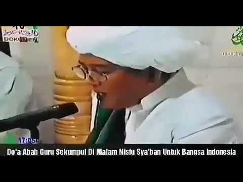 abah-guru-sekumpul-berdoa-pada-malam-nisfu-sya'ban-di-tahun-1999
