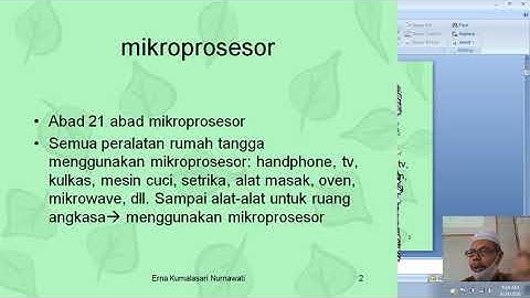 Belajar Mikroprosesor dan Mikrokontroler kelas XI Elin semester 3