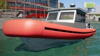 Watch Dogs 2 - Coast Guard (Police Boat) - Sailing & Free Roam Gameplay (PC HD) [1080p60FPS] screenshot 5