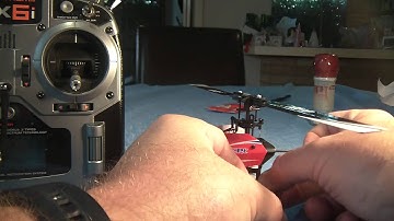 E-Flite Blade MCPX binding to DX6i - Video 2 of 5