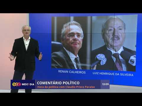 Renan Calheiros, Luiz Henrique da Silveira e o Senado Federal | SCC Meio-Dia