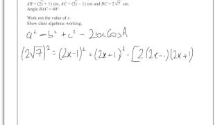 Edexcel iGCSE Mathematics A 4MA0/3H January 2015 Q22