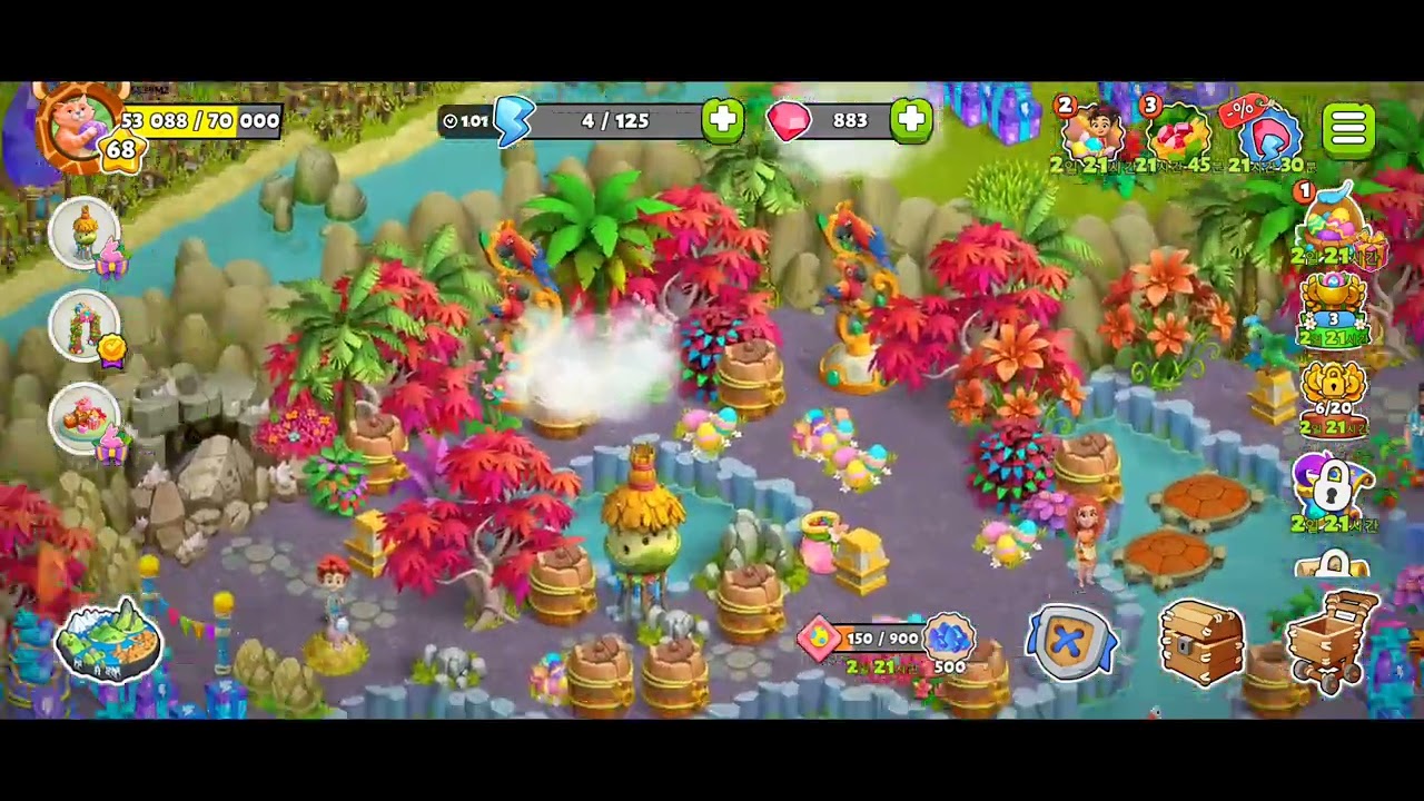 Family Island Bird island Pink bag YouTube