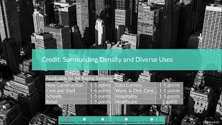 LEED Credit: Surrounding Density and Diverse Uses | LEED AP BD+C V4 Exam Prep