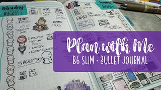Plan with Me | Stalogy B6 Slim - trying a new daily layout, that is always an adventure