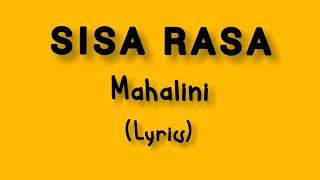 MAHALINI - SISA RASA (LYRICS) (story wa, story galau)