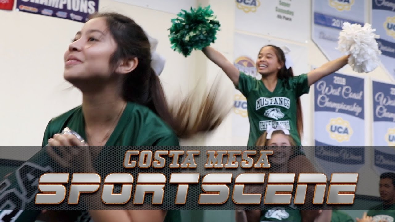 Costa Mesa Sportscene Costa Mesa High School Cheer YouTube