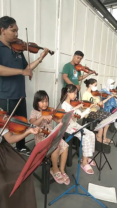 Maen bareng @sanggarbiolaquinta #belajar #biola #violin #violinkids #anak #belajarbiola