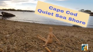 Cape Cod sea shore, Buzzards Bay, marsh, birds, and Manny | Sand Castle Mania