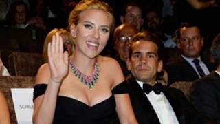 Scarlett Johansson With Her Ex Husband [ Romain Dauriac ]