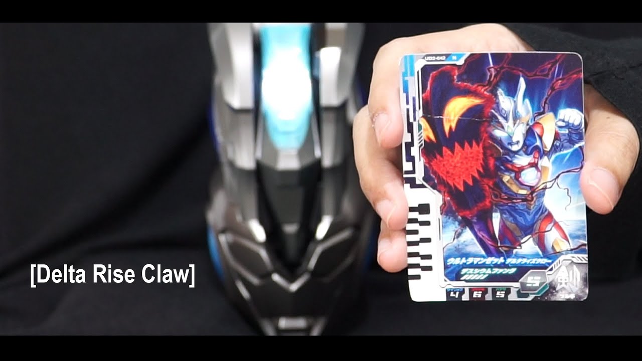 Ultraman Z : Delta Rise Claw (with Beliarok) Dimension card - YouTube