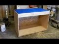 Making A Sanding Table With Storage Making A Sanding Table With Storage