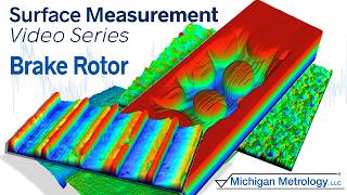 Surface Texture Measurement - Brake Rotor (Michigan Metrology)