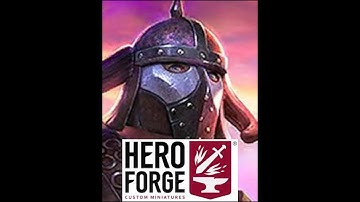 Hero Forge: Custom Miniatures from Raid Shadow Legends 2 (Shieldguard)