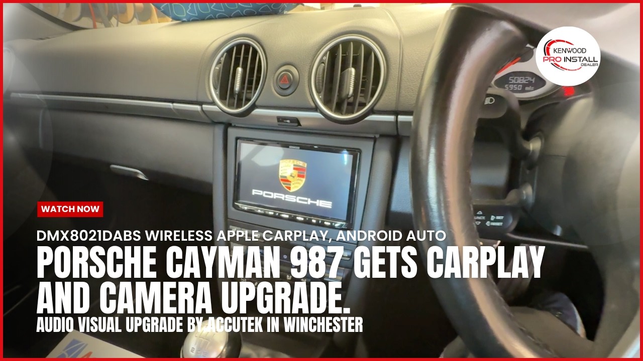 Porsche Cayman Gets Wireless CarPlay, Android Auto KENWOOD