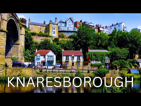 🇬🇧 4K Walking Tour of Knaresborough. Explore this Dreamy English Town ❤️