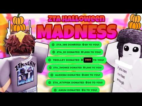ZTA Halloween DONATION MADNESS! 🎃 ( 2024 )