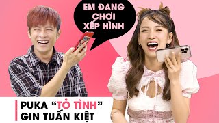 Puka Gọi Tỏ Tình Đúng Lúc Gin Tuấn Kiệt Đang Chơi Xếp Hình Và Cái Kết