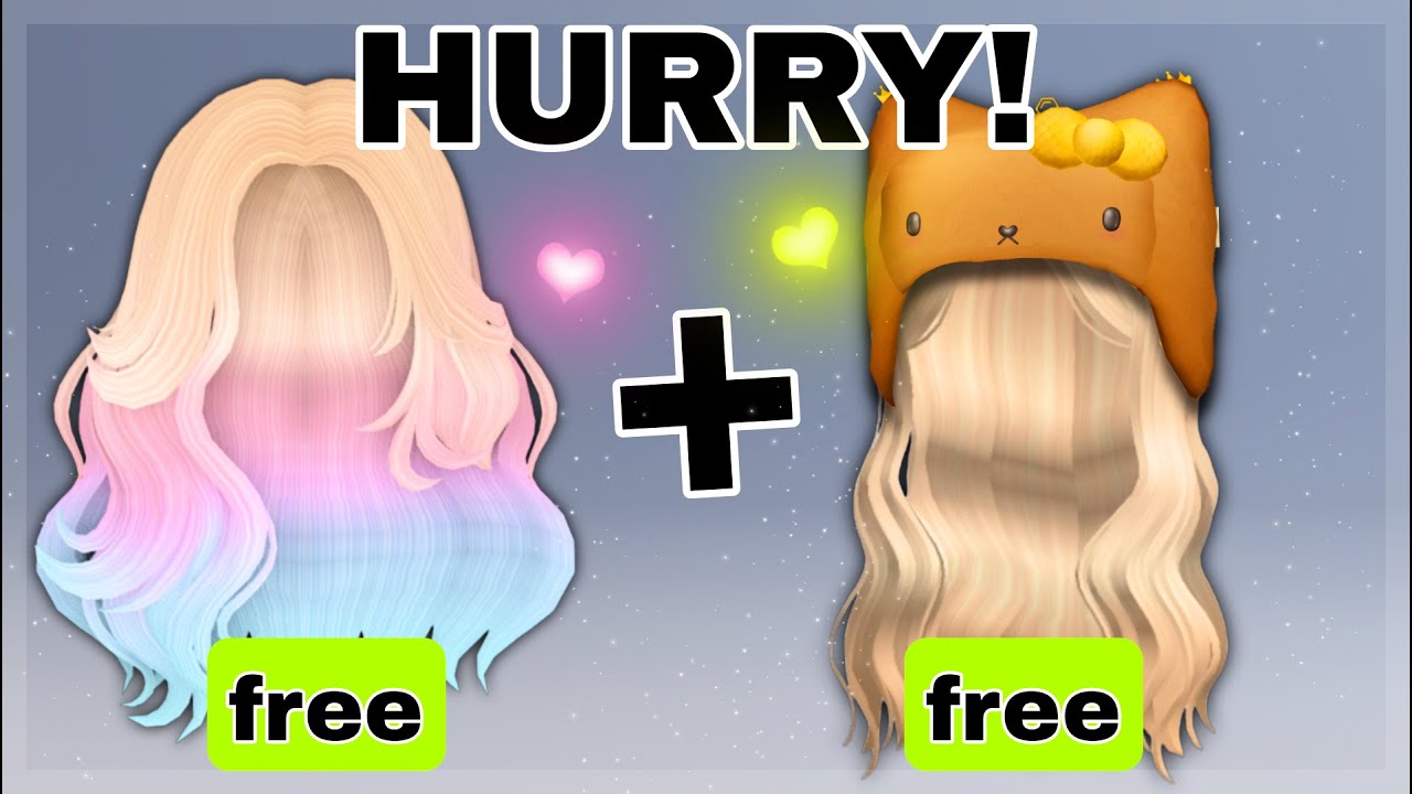 Free item hair!✨️☝🏻— #roblox #freeitem #4u #foryou