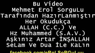 73 MüzemmiL Suresi Ebubekir Şatiri