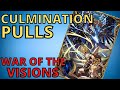WOTV | Culmination Vision Card pulls! | Final Fantasy War of the Visions FFBE