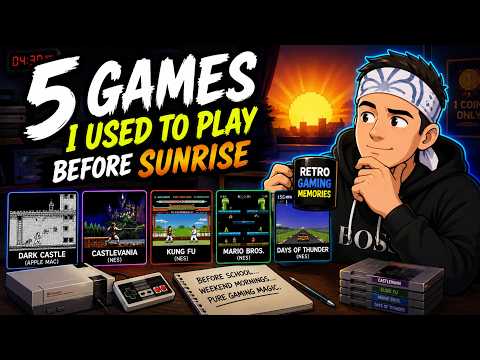 5 Games I Used to Play Before Sunrise | Retro Gaming Memories