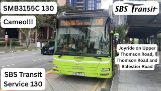 [SBST] [Cameo!!!] SMB3155C on Service 130 - MAN NL323F A22 (Euro V/5) (Batch 3)