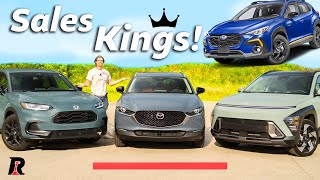 2024 Mazda CX-30 vs Honda HR-V vs Subaru Crosstrek vs Hyundai Kona / Boss Battle