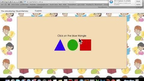 Eye Champion: TEST VISUAL MEMORY