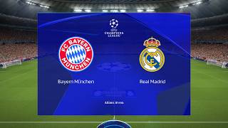 BAYERN MUNCHEN X REAL MADRID EUFA CHAMPINS LEAGUE PATCH WORLD 2026 PES 2017
