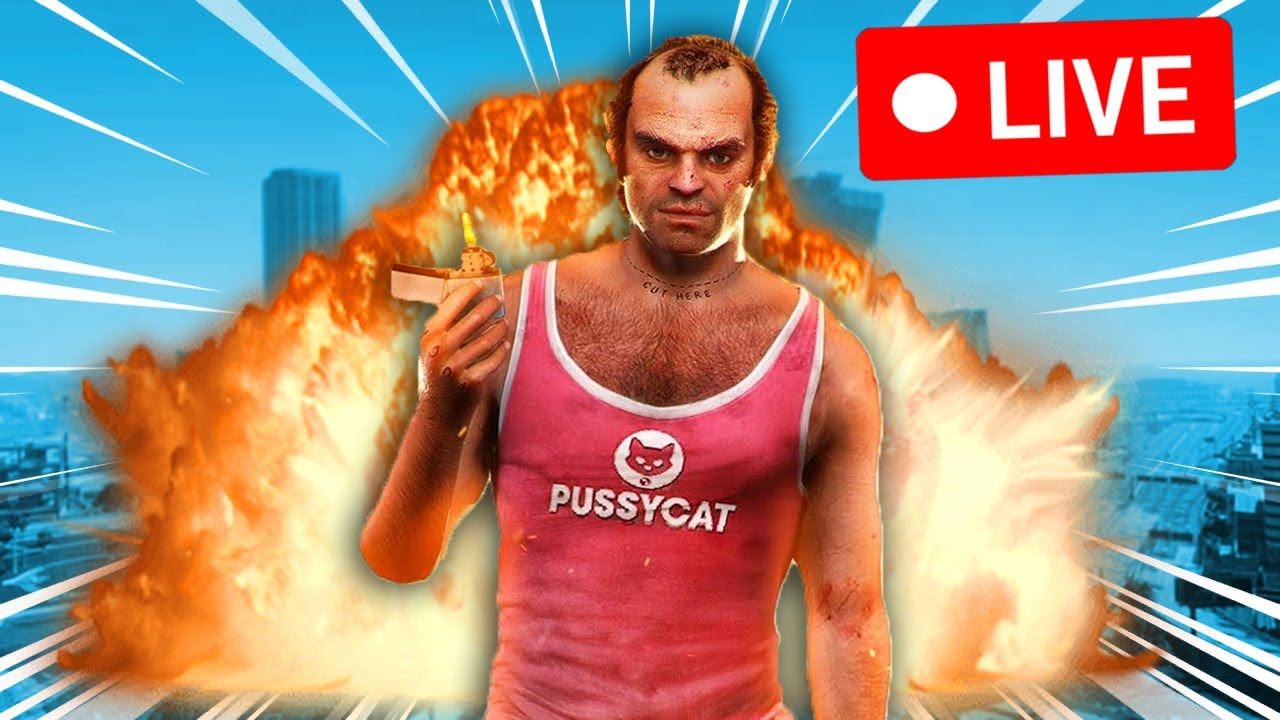 GTA 5 Chaos Mod LIVE! Part 5 (Twitch VOD) - YouTube