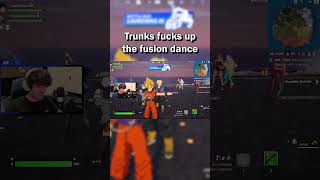 Trunks messes up the fusion dance