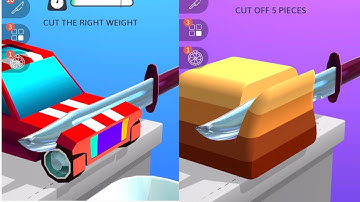 ASMR Slicing Gameplay | All Games - Android /ios | All Levels #23