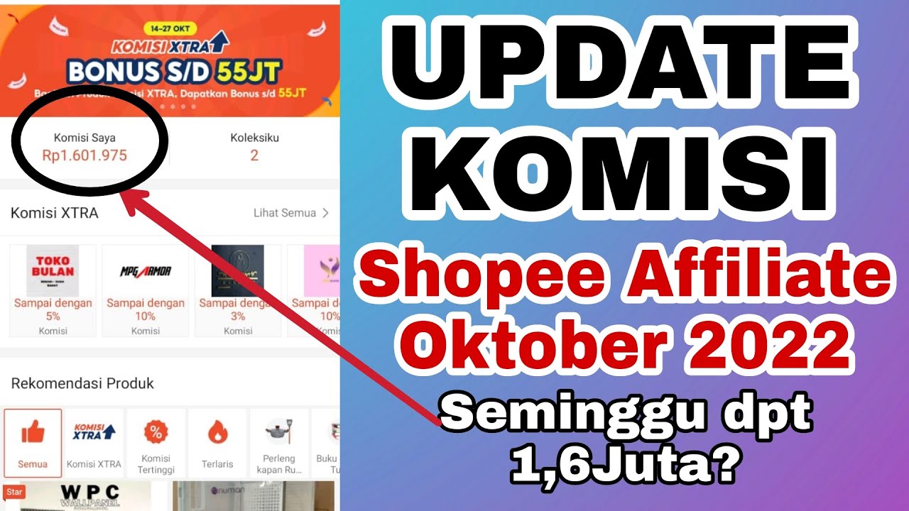 Shopee Update Today Update Komisi Shopee Setelah Lama Tidak Update, hehe - YouTube