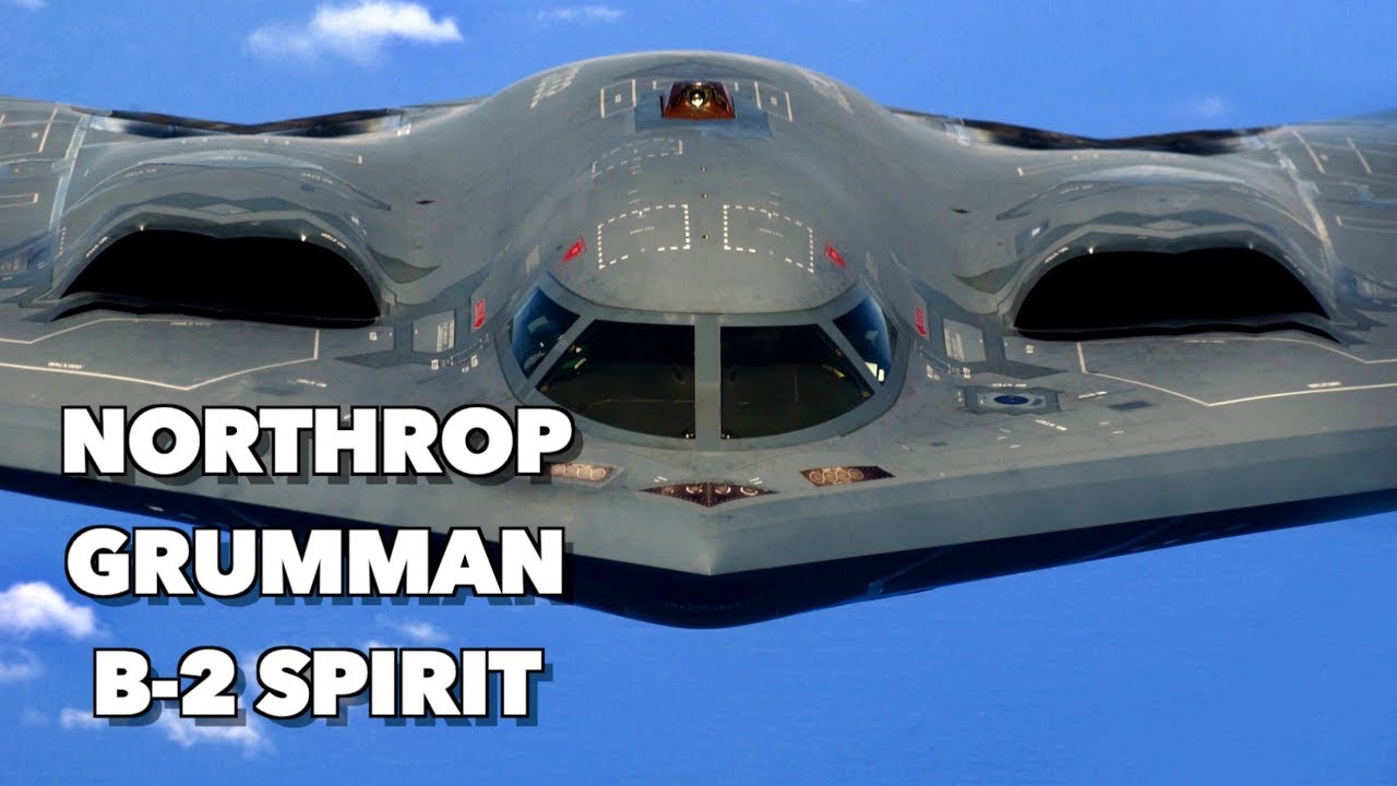 Northrop Grumman B-2 Spirit Stealth Aircraft - YouTube