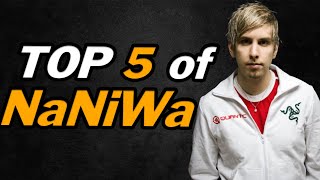 TOP 5 moments with NaNiWa - Best Swedish StarCraft 2 player