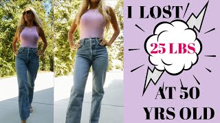 I Lost 25 LBS At 50 Yrs Old~ Here's How You Can, too! | Menopause | IBS | Intermittent Fasting
