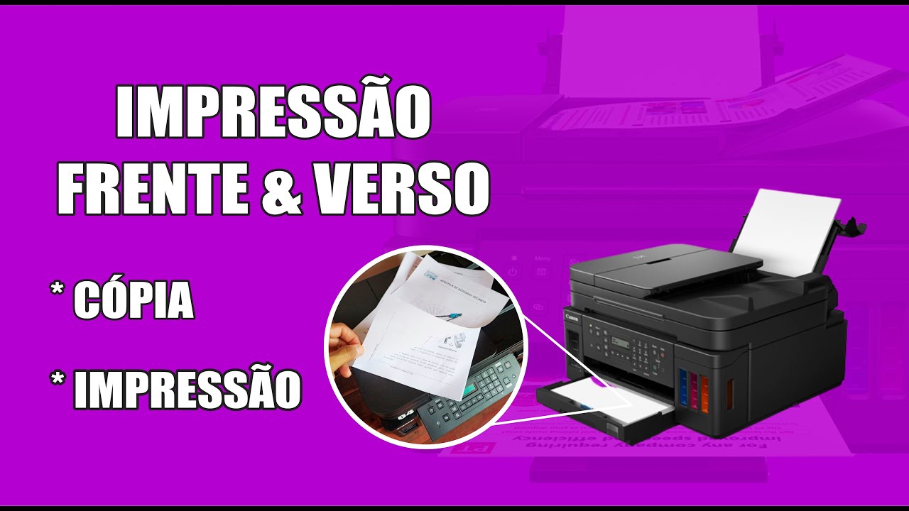 FRENTE E VERSO - CÓPIA E IMPRESSÃO - YouTube