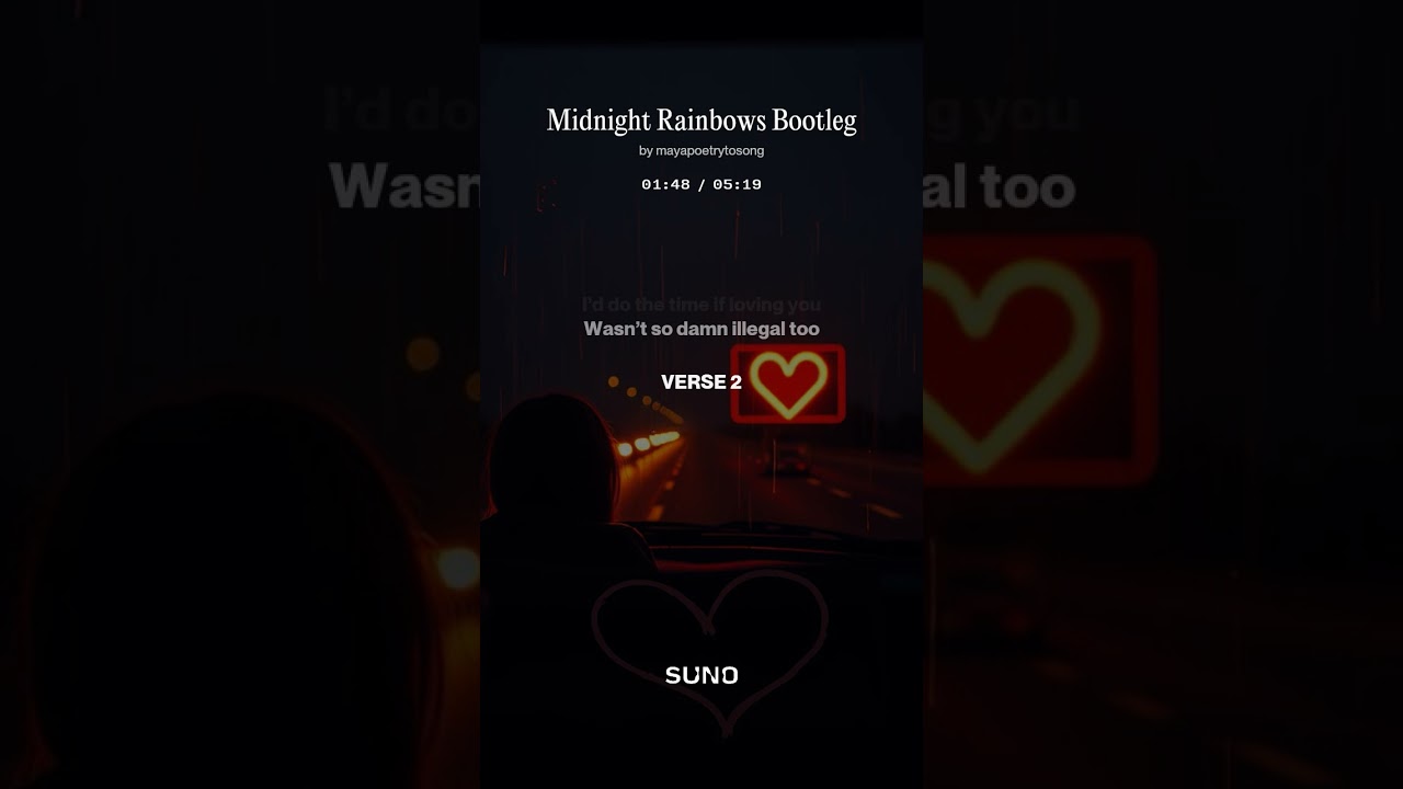 Запись Midnight Rainbows Bootleg - стихи майя, переложенные на песню: Живи, люби, смейся, музыка....