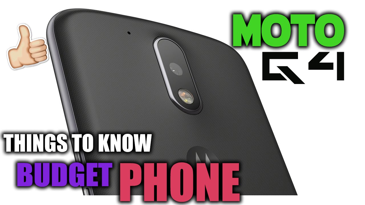 Moto g4 Plus. Hands On .Things To Know Before Buying! - YouTube