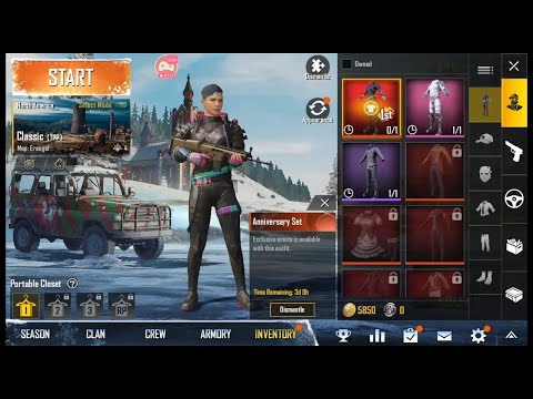 Pubg Mobile Anniversary Premium Android - pubg mobile silent raider set anniversary set pubg mobile