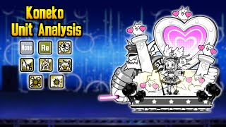 Koneko Superstar Koneko Unit Analysis - The Battle Cats Version 14.2