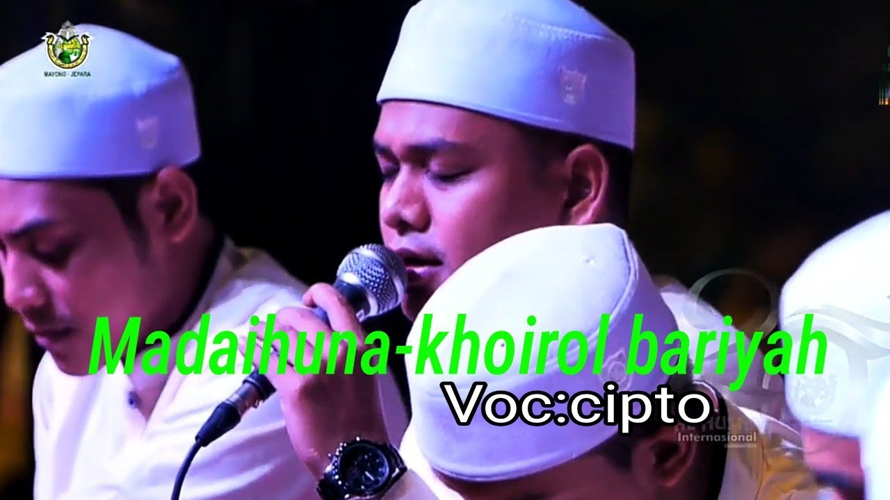 Az Zahir Pekalongan ||Madaihuna-Khoirol bariyah|| voc:cipto,Live Alhusna Mayong Jepara...
