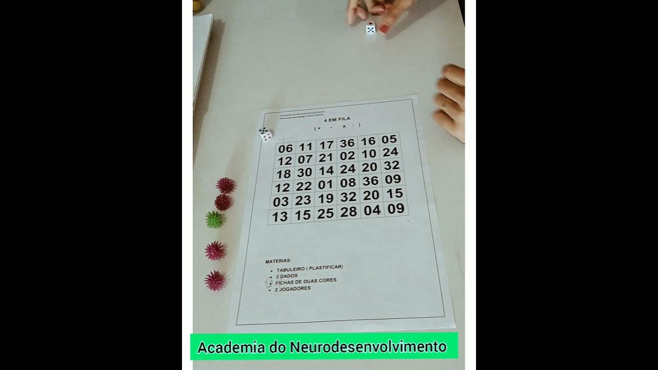 Jogo quatro em fila - jogo da multiplicação - BRINQUE E LEIA