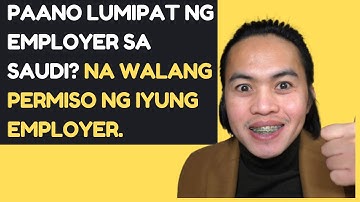 HOW TO TRANSFER EMPLOYER IN SAUDI ARABIA?