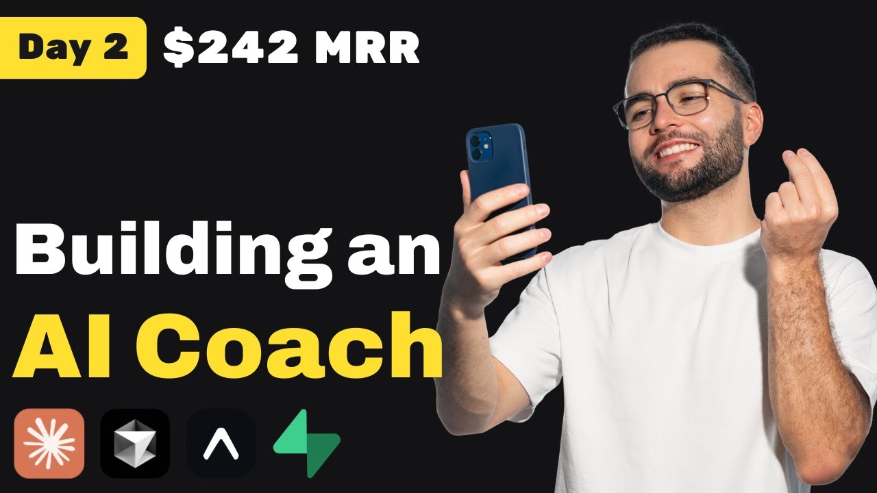 Vibe coding Mobile Apps to $10k MRR | Day 2 - YouTube