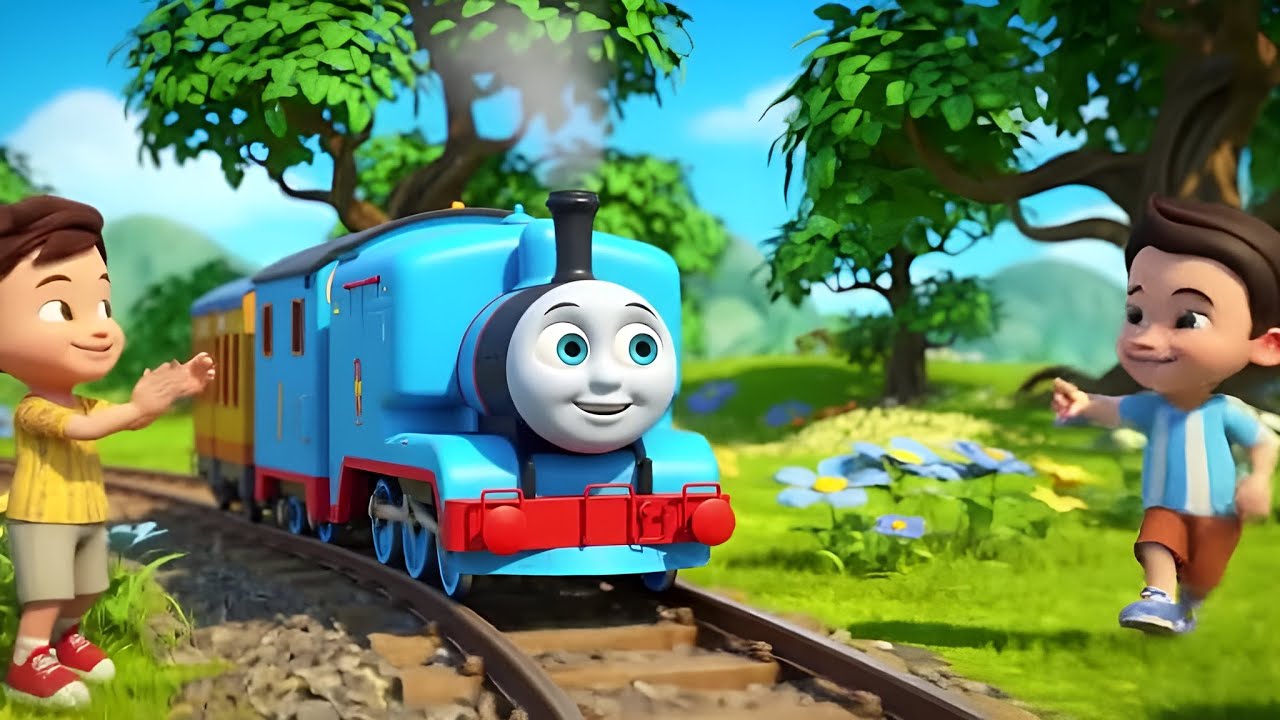 The Shape Train Adventure | Learn Shapes for Kids | Circle, Square ...