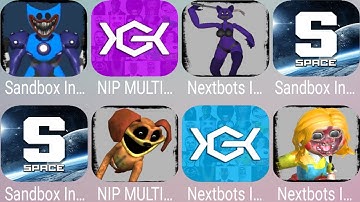 Nextbots In Playground Mod New Update Catnap Poppy 3,Sandbox In Space,Nip Multipayer Gameplay | 4