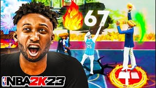 World&#39;s Hardest 99 OVR Post Scorer pulls up on my 67 game streak and does this... NBA 2K23