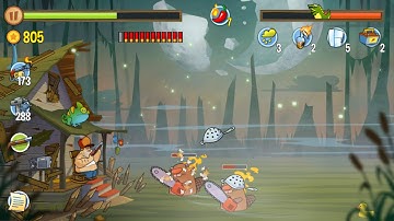 Swamp Attack - Episode 3. Level 8. Android Gameplay